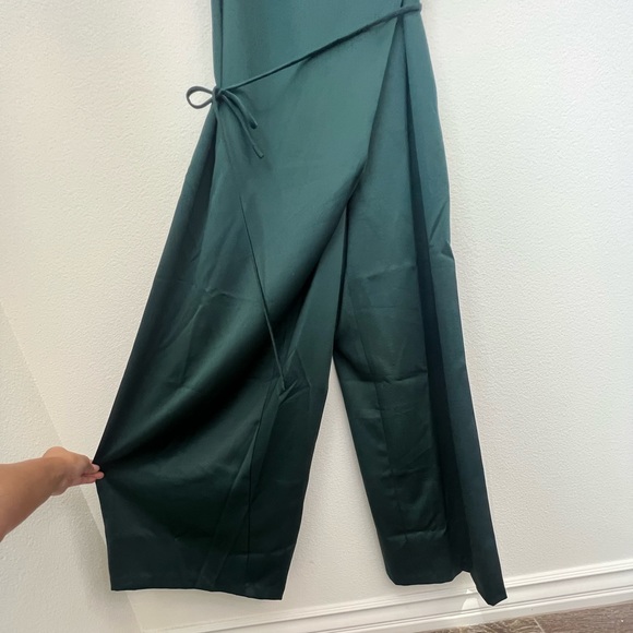 Small Pomelo Wrap Wide Leg Pantsuit - Picture 5 of 7